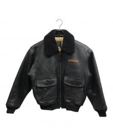 AVIREX（アヴィレックス）の古着「TYPE G-1 FLIGHTJACKET」｜ブラック