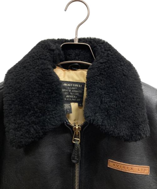 AVIREX（アヴィレックス）AVIREX (アヴィレックス) TYPE G-1 FLIGHTJACKET ブラック サイズ:Sの古着・服飾アイテム