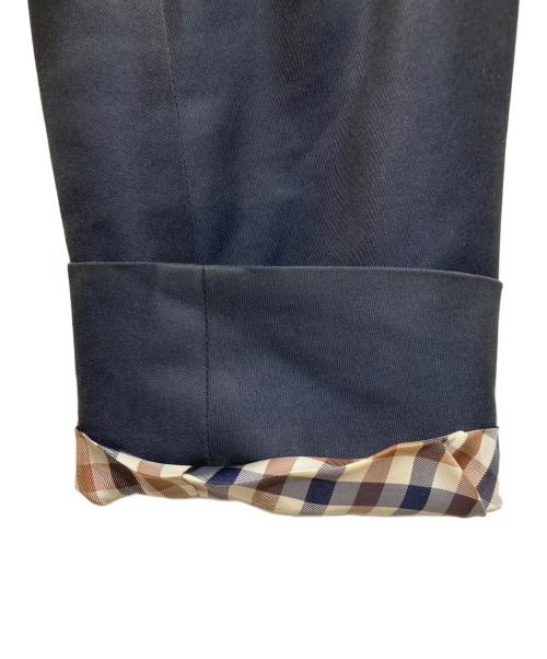 Aquascutum（アクアスキュータム）Aquascutum (アクアスキュータム) ライナー付 トレンチ コート ネイビー サイズ:6の古着・服飾アイテム