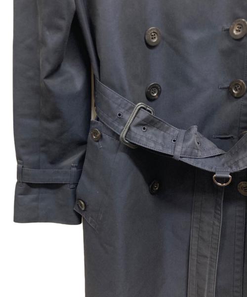 Aquascutum（アクアスキュータム）Aquascutum (アクアスキュータム) ライナー付 トレンチ コート ネイビー サイズ:6の古着・服飾アイテム