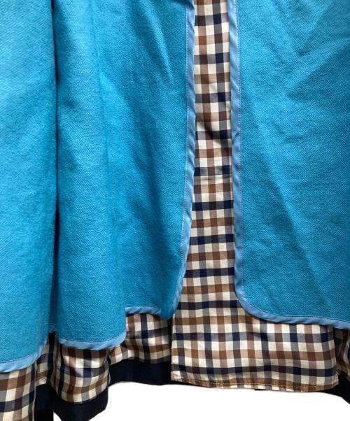 Aquascutum（アクアスキュータム）Aquascutum (アクアスキュータム) ライナー付 トレンチ コート ネイビー サイズ:6の古着・服飾アイテム