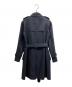 Aquascutum (アクアスキュータム) ライナー付 トレンチ コート ネイビー サイズ:6：8000円