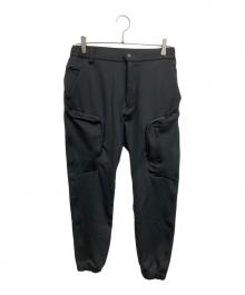 WHITE MOUNTAINEERING（ホワイトマウンテ二アニング）の古着「20AW JERSEY TECH CARGO PANTS」｜ブラック