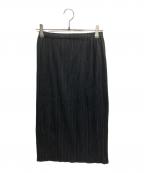 PLEATS PLEASEプリーツプリーズ）の古着「プリーツスカート」｜ブラック