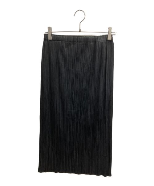 PLEATS PLEASE（プリーツプリーズ）PLEATS PLEASE (プリーツプリーズ) プリーツスカート ブラック サイズ:3の古着・服飾アイテム