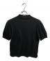 LEONARD SPORT (レオナール スポーツ) 花柄半袖ニット ブラック サイズ:M：7000円