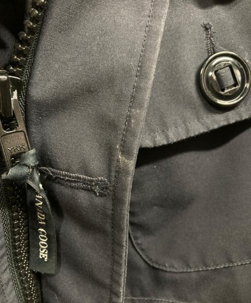 CANADA GOOSE（カナダグース）CANADA GOOSE (カナダグース) RUSSELL PARKA ネイビー サイズ:Ｍの古着・服飾アイテム
