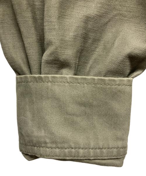 Moonage Devilment（ムーンエイジデビルメント）Moonage Devilment (ムーンエイジデビルメント) Embroidery Over Military Jacket カーキ サイズ:44の古着・服飾アイテム