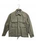 Moonage Devilment（ムーンエイジデビルメント）の古着「Embroidery Over Military Jacket」｜カーキ