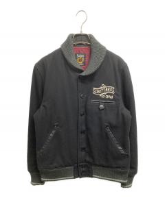 中古・古着通販】glamb (グラム) ハリントンライダース ブラック