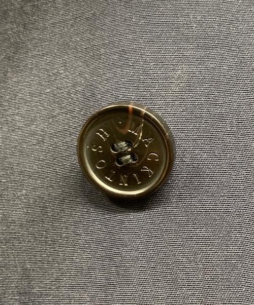 MACKINTOSH LONDON（マッキントッシュ ロンドン）MACKINTOSH LONDON (マッキントッシュ ロンドン) アセテートコットンダブルクロスコート ネイビー サイズ:44の古着・服飾アイテム