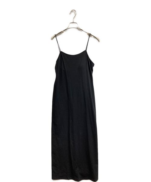 FRAMeWORK（フレームワーク）FRAMeWORK (フレームワーク) EMILY WEEK (エミリーウィーク) カップ付き Jerseyキャミワンピース ブラック サイズ:36の古着・服飾アイテム