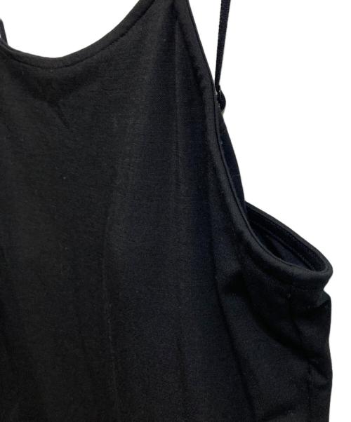 FRAMeWORK（フレームワーク）FRAMeWORK (フレームワーク) EMILY WEEK (エミリーウィーク) カップ付き Jerseyキャミワンピース ブラック サイズ:36の古着・服飾アイテム