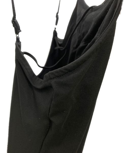 FRAMeWORK（フレームワーク）FRAMeWORK (フレームワーク) EMILY WEEK (エミリーウィーク) カップ付き Jerseyキャミワンピース ブラック サイズ:36の古着・服飾アイテム