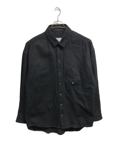 VOAAOV（ヴォアーブ）VOAAOV (ヴォアーブ) シャツジャケット ブラック サイズ:1の古着・服飾アイテム