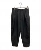 Dulcamaraドゥルカマラ）の古着「テーパードパンツ」｜ブラック