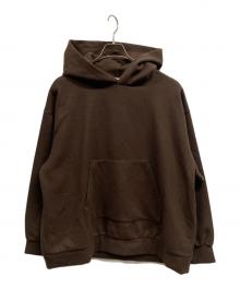 Name.（ネーム）の古着「プルオーバーパーカー/	Name.」｜ブラウン