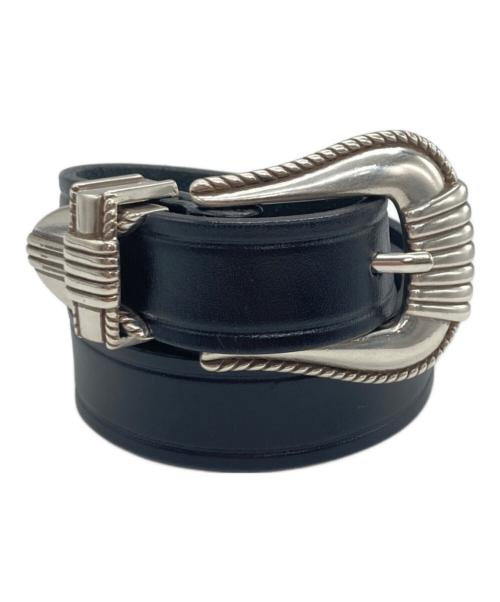 TORY LEATHER（トリーレザー）TORY LEATHER (トリーレザー) ベルト ブラックの古着・服飾アイテム