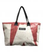 FREITAGフライターグ）の古着「トートバッグ」｜レッド×ホワイト