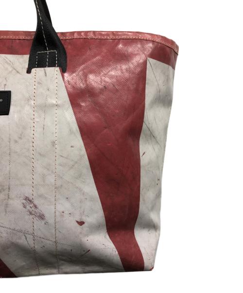 FREITAG（フライターグ）FREITAG (フライターグ) トートバッグ レッド×ホワイトの古着・服飾アイテム