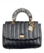 Snidelスナイデル）の古着「パフハンドルキルティングバッグ」｜ブラック