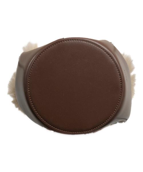 Snidel（スナイデル）Snidel (スナイデル) ファーバケットバッグ ブラックの古着・服飾アイテム