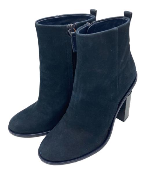 TORY BURCH（トリーバーチ）TORY BURCH (トリーバーチ) スウェードヒールブーツ ネイビー サイズ:8Mの古着・服飾アイテム