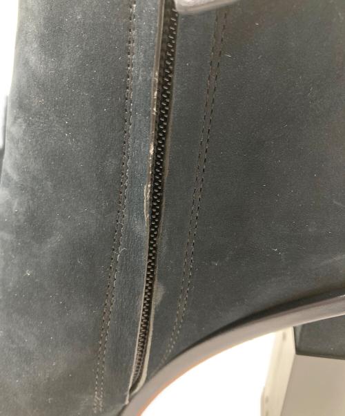 TORY BURCH（トリーバーチ）TORY BURCH (トリーバーチ) スウェードヒールブーツ ネイビー サイズ:8Mの古着・服飾アイテム