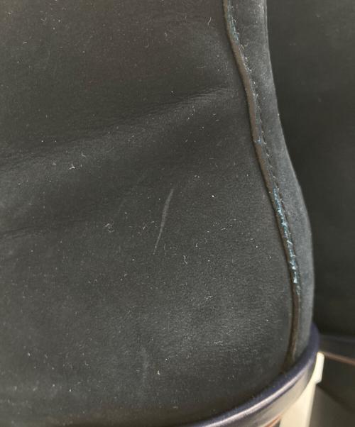 TORY BURCH（トリーバーチ）TORY BURCH (トリーバーチ) スウェードヒールブーツ ネイビー サイズ:8Mの古着・服飾アイテム