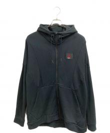 JORDAN（ジョーダン）の古着「ジップパーカー」｜ブラック