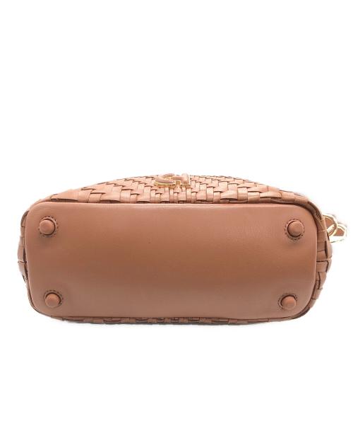 COLE HAAN（コールハーン）COLE HAAN (コールハーン) レザー2WAYバッグ ブラウンの古着・服飾アイテム