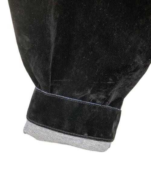 CAMPHOR WOOD（カンファーウッド）camphor wood (カンファーウッド) Wrangler (ラングラー) custom 2way flocky trucker jacket ブラック サイズ:M 未使用品の古着・服飾アイテム