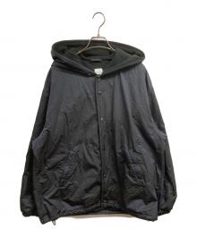 WIDE DAD（ワイド ダット）の古着「Wide Dad NYLON COACH PARKA」｜ブラック