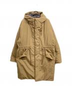 BEAMS Lightsビームスライト）の古着「アライドダウンフーデットコート」｜ベージュ
