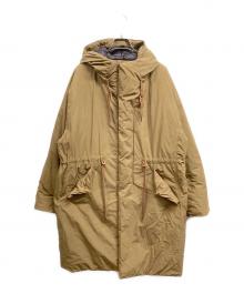 BEAMS Lights（ビームスライト）の古着「アライドダウンフーデットコート」｜ベージュ