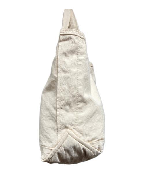 FRAMeWORK（フレームワーク）FRAMeWORK (フレームワーク) SEUVAS (ソウバス) 別注 キャンバストート L2 アイボリーの古着・服飾アイテム