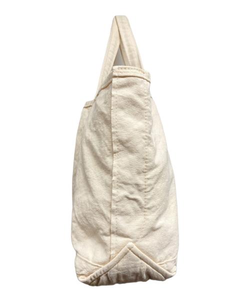 FRAMeWORK（フレームワーク）FRAMeWORK (フレームワーク) SEUVAS (ソウバス) 別注 キャンバストート L2 アイボリーの古着・服飾アイテム