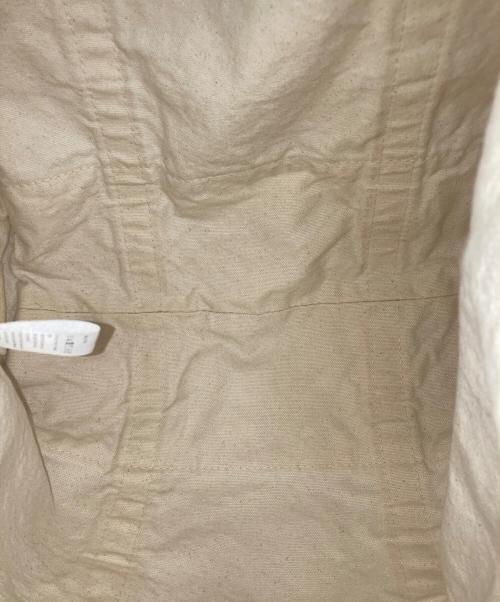 FRAMeWORK（フレームワーク）FRAMeWORK (フレームワーク) SEUVAS (ソウバス) 別注 キャンバストート L2 アイボリーの古着・服飾アイテム