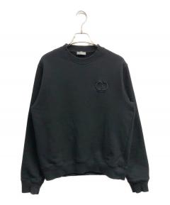 中古・古着通販】LOEWE (ロエベ) ロゴ刺繍スウェット ブラック サイズ