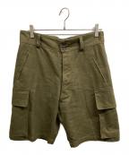 waiperワイパー）の古着「FRENCH ARMY M-47 CARGO SHORTS」｜カーキ