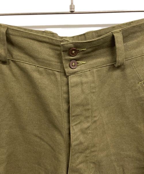 waiper（ワイパー）WAIPER (ワイパー) FRENCH ARMY M-47 CARGO SHORTS カーキ サイズ:1の古着・服飾アイテム