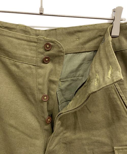 waiper（ワイパー）WAIPER (ワイパー) FRENCH ARMY M-47 CARGO SHORTS カーキ サイズ:1の古着・服飾アイテム