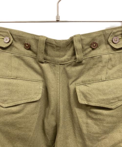 waiper（ワイパー）WAIPER (ワイパー) FRENCH ARMY M-47 CARGO SHORTS カーキ サイズ:1の古着・服飾アイテム