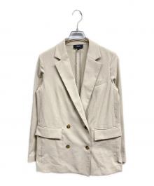 theory（セオリー）の古着「ダブルジャケット」｜ベージュ