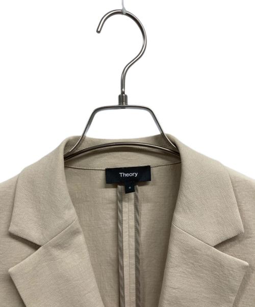 theory（セオリー）theory (セオリー) ダブルジャケット ベージュの古着・服飾アイテム