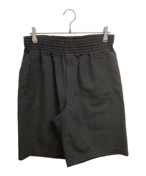 BLACK COMME des GARCONS（ブラックコムデギャルソン）BLACK COMME des GARCONS (ブラックコムデギャルソン) 縮絨ショートパンツ ブラック サイズ:Mの古着・服飾アイテム
