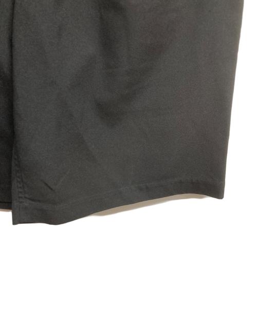 BLACK COMME des GARCONS（ブラックコムデギャルソン）BLACK COMME des GARCONS (ブラックコムデギャルソン) 縮絨ショートパンツ ブラック サイズ:Mの古着・服飾アイテム