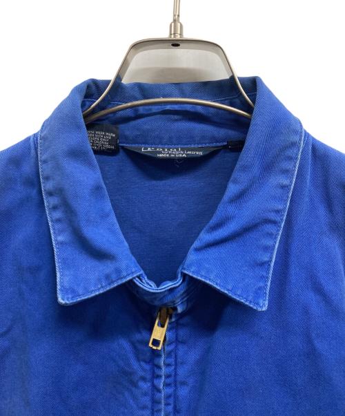 POLO RALPH LAUREN（ポロ・ラルフローレン）POLO RALPH LAUREN (ポロ・ラルフローレン) スイングトップ ブルー サイズ:Mの古着・服飾アイテム