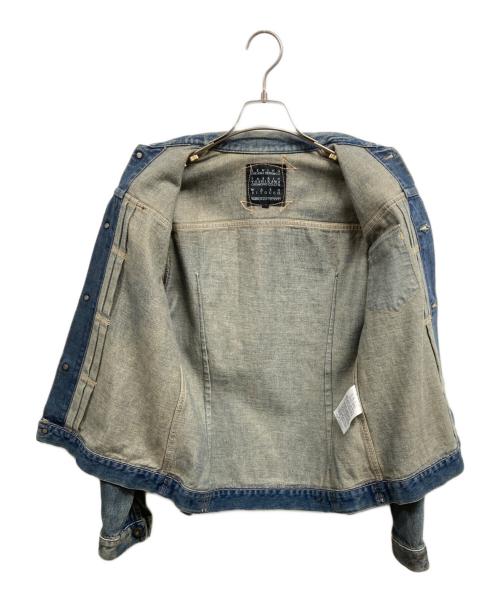 KURO（クロ）KURO (クロ) Denim Jacket Vintage Wash 03 インディゴ 未使用品の古着・服飾アイテム