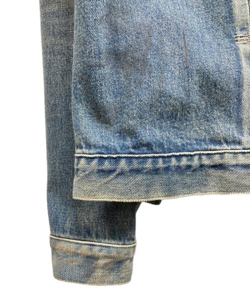 KURO（クロ）KURO (クロ) Denim Jacket Vintage Wash 03 インディゴ 未使用品の古着・服飾アイテム